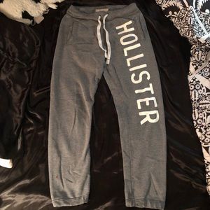 Grey Hollister Sweatpants